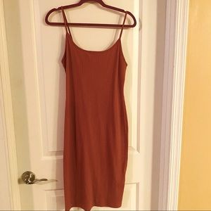 Forever 21 Ribbed Midi Dress